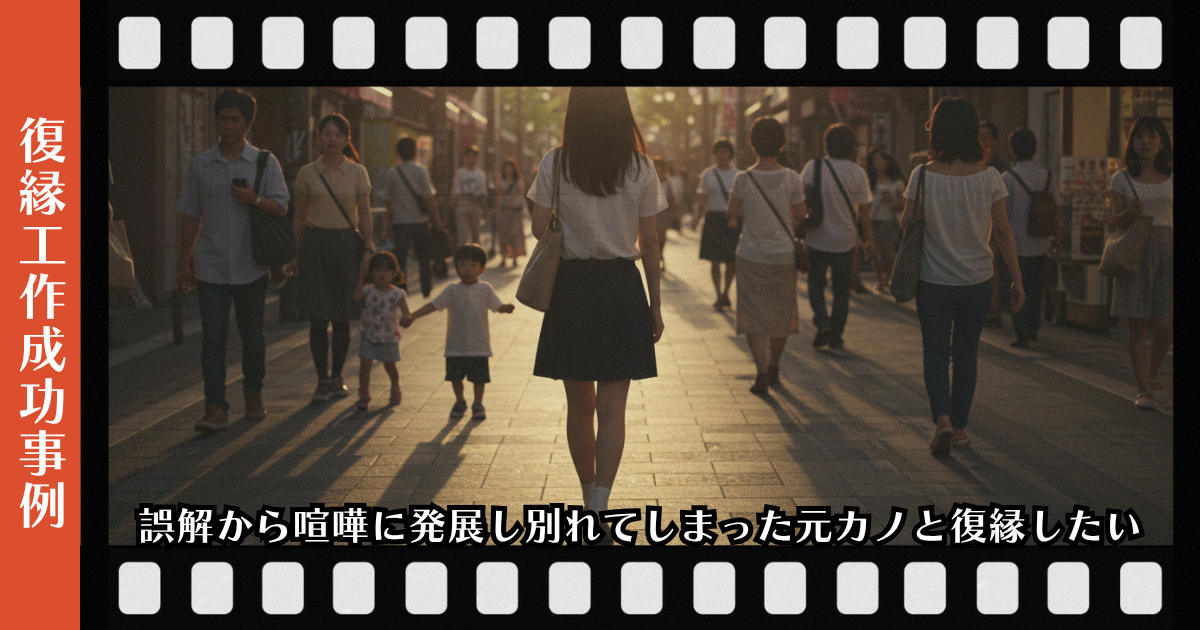 誤解から喧嘩に発展し別れてしまった元カノと復縁したいページのアイキャッチ画像