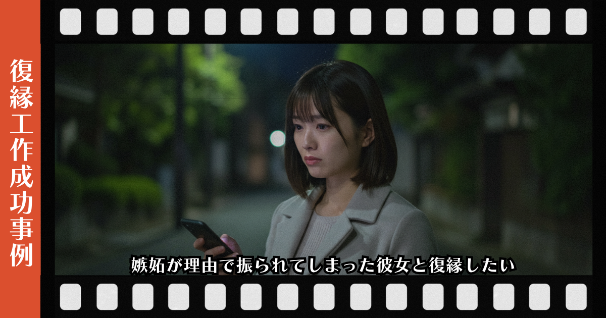 嫉妬が理由で振られてしまった彼女と復縁したいページのアイキャッチ画像