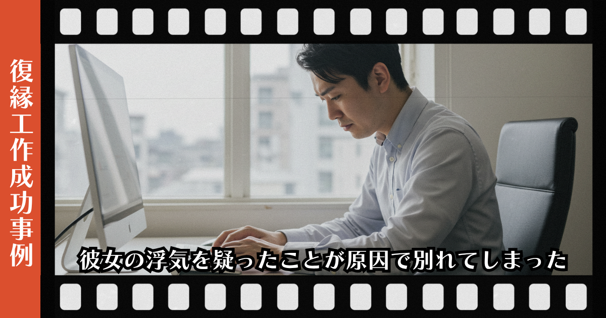彼女の浮気を疑ったことが原因で別れてしまったページのアイキャッチ画像
