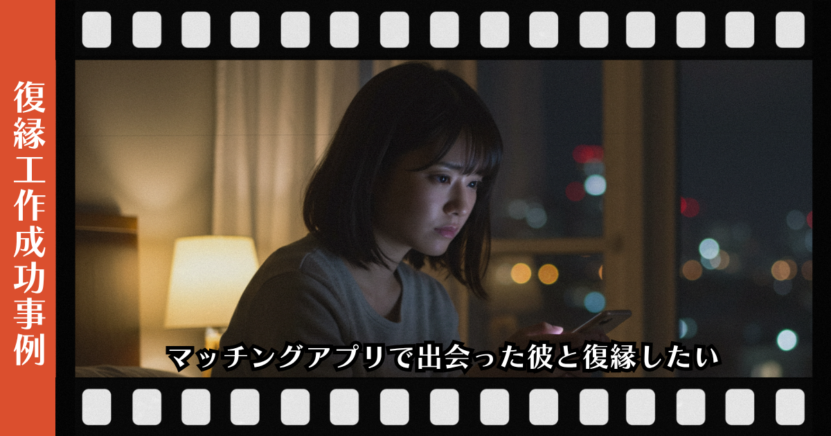 マッチングアプリで出会った彼と復縁したいページのアイキャッチ画像