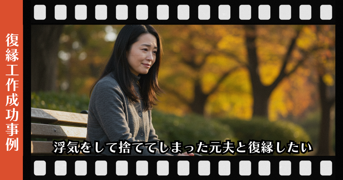 復縁工作：浮気をして捨ててしまった元夫と復縁したいページのアイキャッチ画像