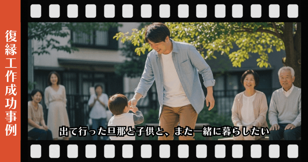 復縁屋工作：出て行った旦那と子供と、また一緒に暮らしたいページのアイキャッチ画像