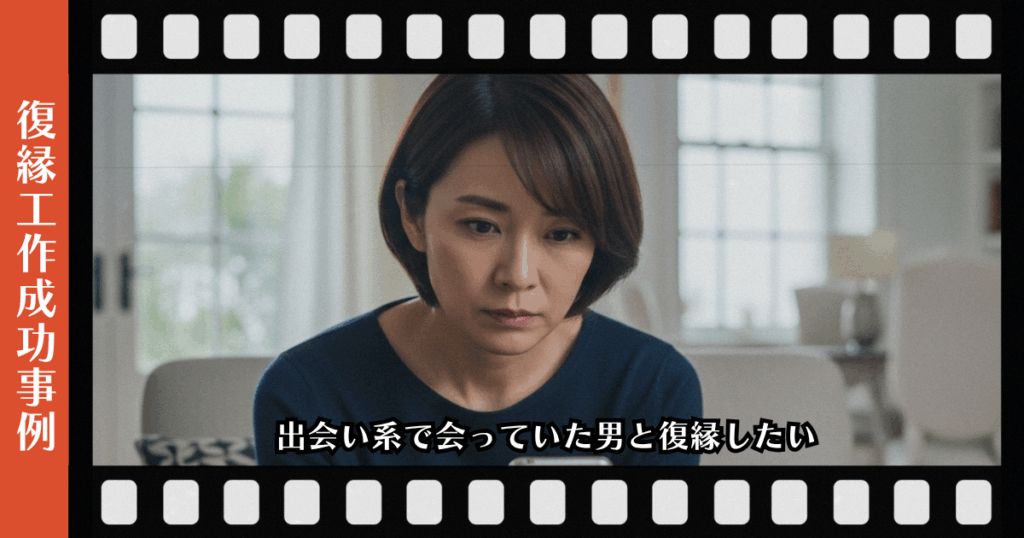 復縁屋工作：出会い系で会っていた男と復縁したいページのアイキャッチ画像